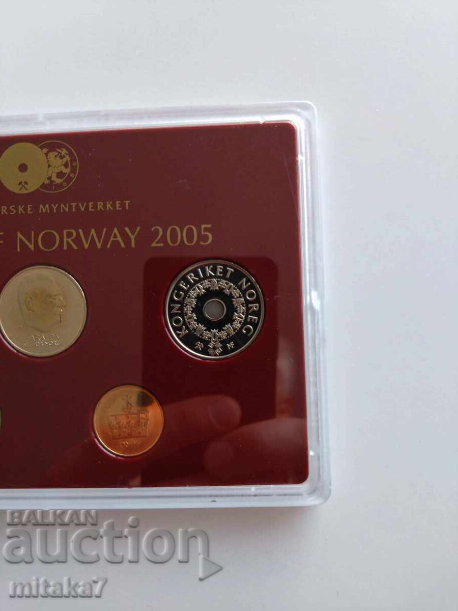 Δημοπρασία Σετ νομισμάτων, Νορβηγία, 2005.