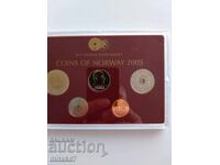 Сет монети, Норвегия, 2005г.