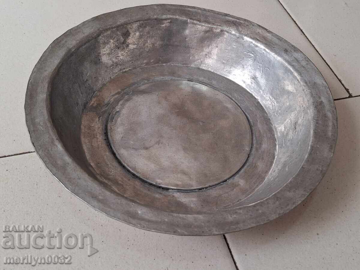 Стар меден сахан, бакър, паница, чиния, тас - 7 Стар меден сахан, бакър, паница, чиния, тас - 7