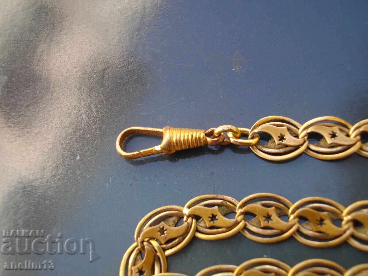 Доставка на СТАР ПОЗЛАТЕН КЮСТЕК ЗА ДЖОБЕН ЧАСОВНИК Доставка на СТАР ПОЗЛАТЕН КЮСТЕК ЗА ДЖОБЕН ЧАСОВНИК