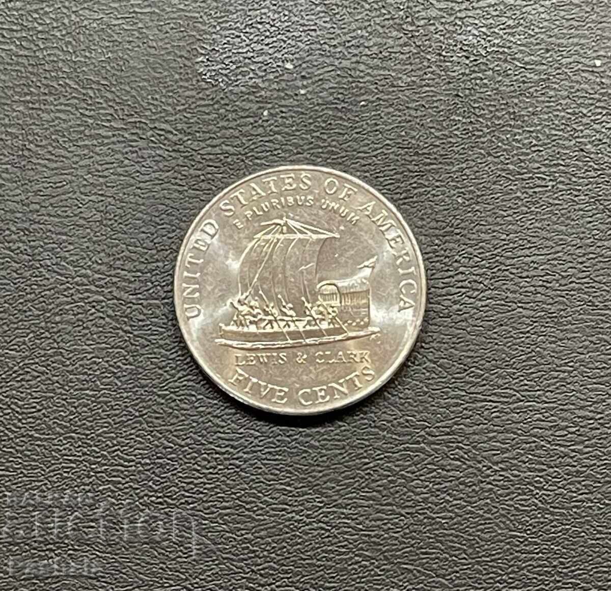 USA 5 cent 2004
