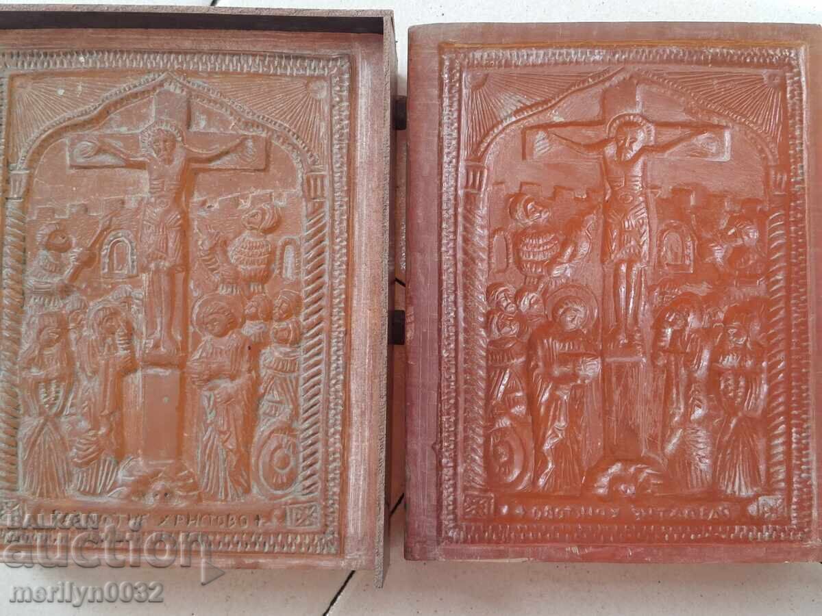 Die for making icons, icon manufactory