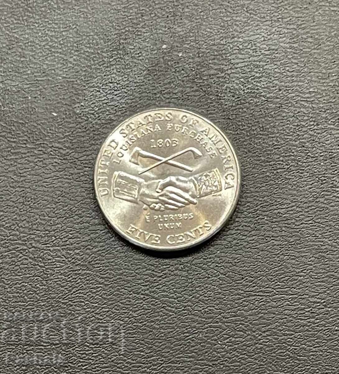 ΗΠΑ 5 σεντ 2004