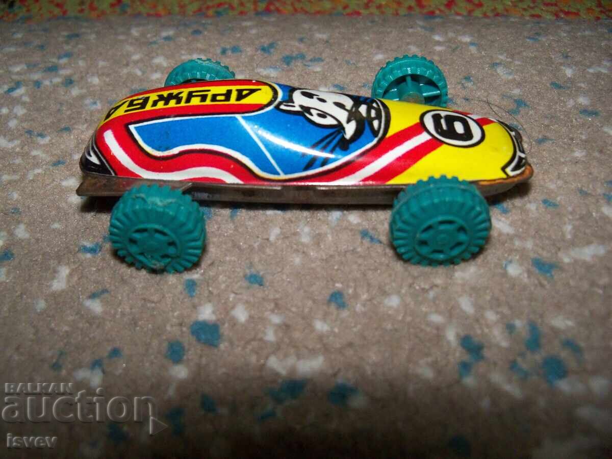 Small tin car Druzhba No. 6, social toy - 5 Small tin car Druzhba No. 6, social toy - 5