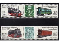 1983. RDG. Linii de cale ferată - Locomotive și tren de pasageri