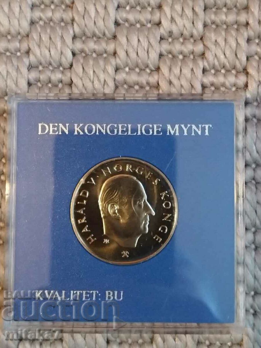 5 крони 1995 година, Норвегия с цена € 4.00 | 7.82 лв. 5 крони 1995 година, Норвегия с цена € 4.00 | 7.82 лв.