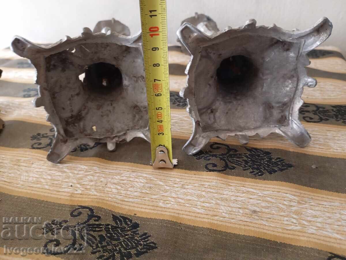 Set of old candlesticks - 6