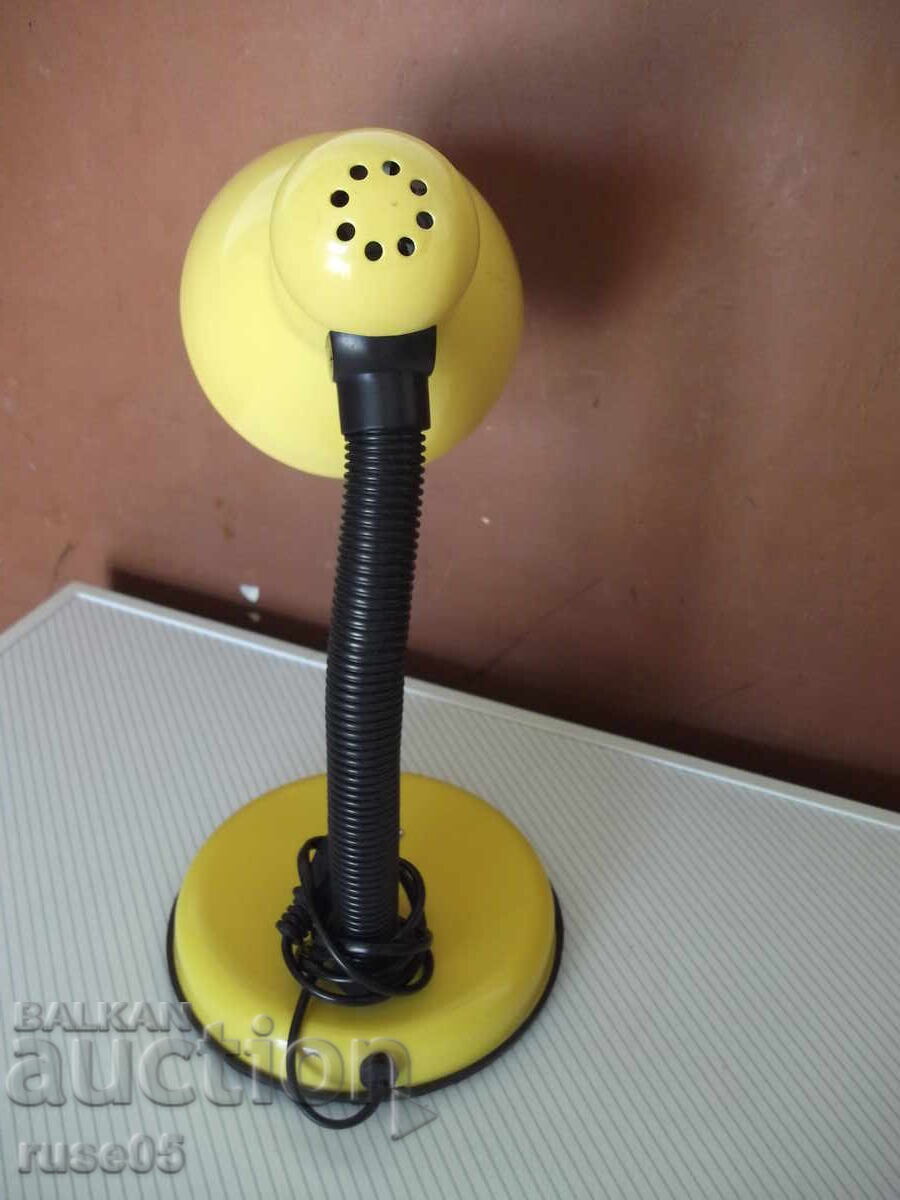 Auction  "OMNIA-Jako" yellow working desk lamp