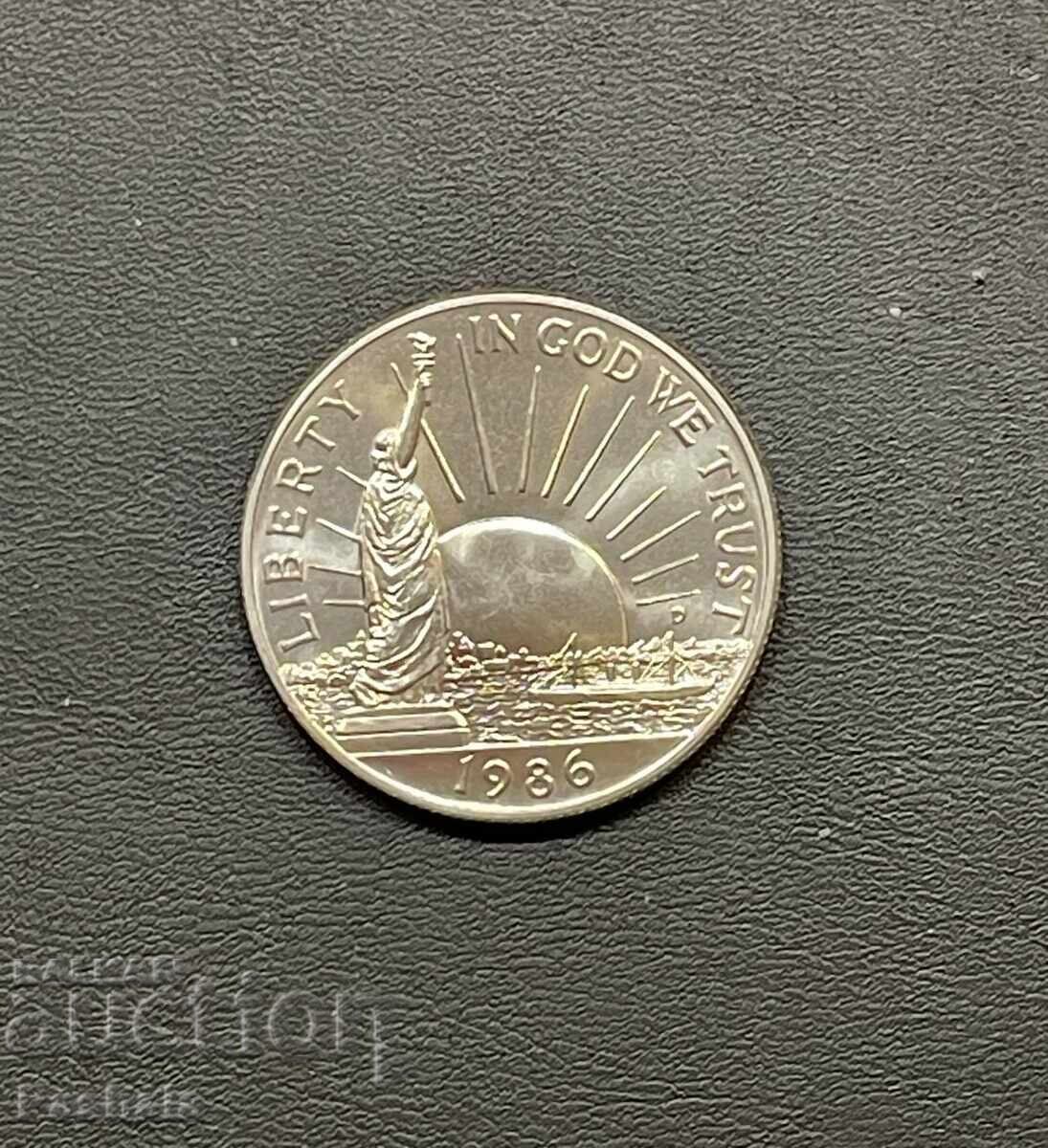 ΗΠΑ 50 σεντ 1986 με τιμή 20.00 BGN | € 10.23 ΗΠΑ 50 σεντ 1986 με τιμή 20.00 BGN | € 10.23