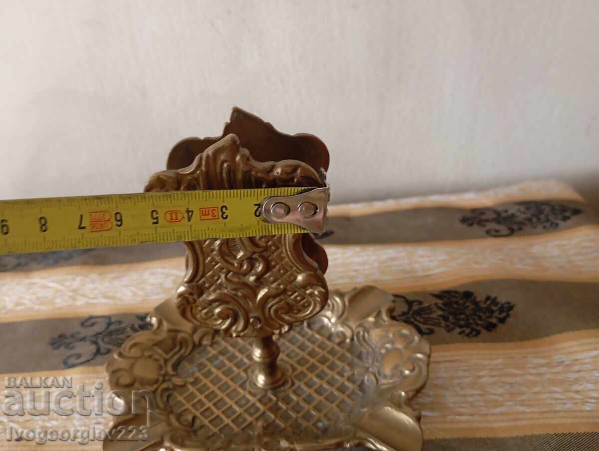 Μπαρόκ σταχτοδοχείο με θήκη σπίρτων - 5