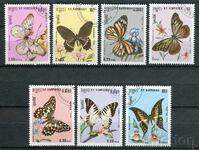 Cambodgia/Cambogia 1986 CTO - Fluturi, faună, insecte