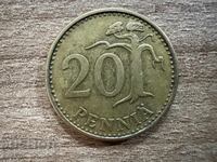 Finlanda - 20 penni (1965)