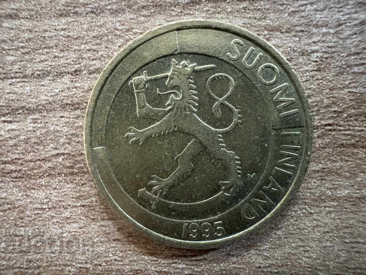 Финландия - 1 марка (1995) с цена 0.40 лв. | € 0.20 Финландия - 1 марка (1995) с цена 0.40 лв. | € 0.20