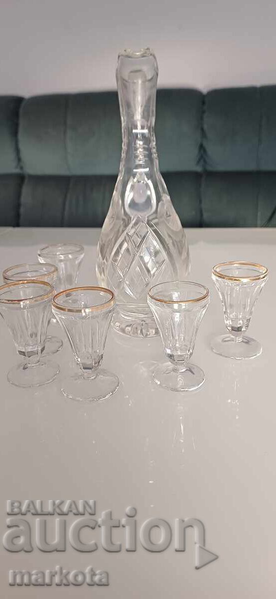 Παράδοση Πολύ όμορφο παλιό σερβίτσιο για ρακί