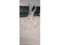 Foarte frumos set vechi pentru rachiu