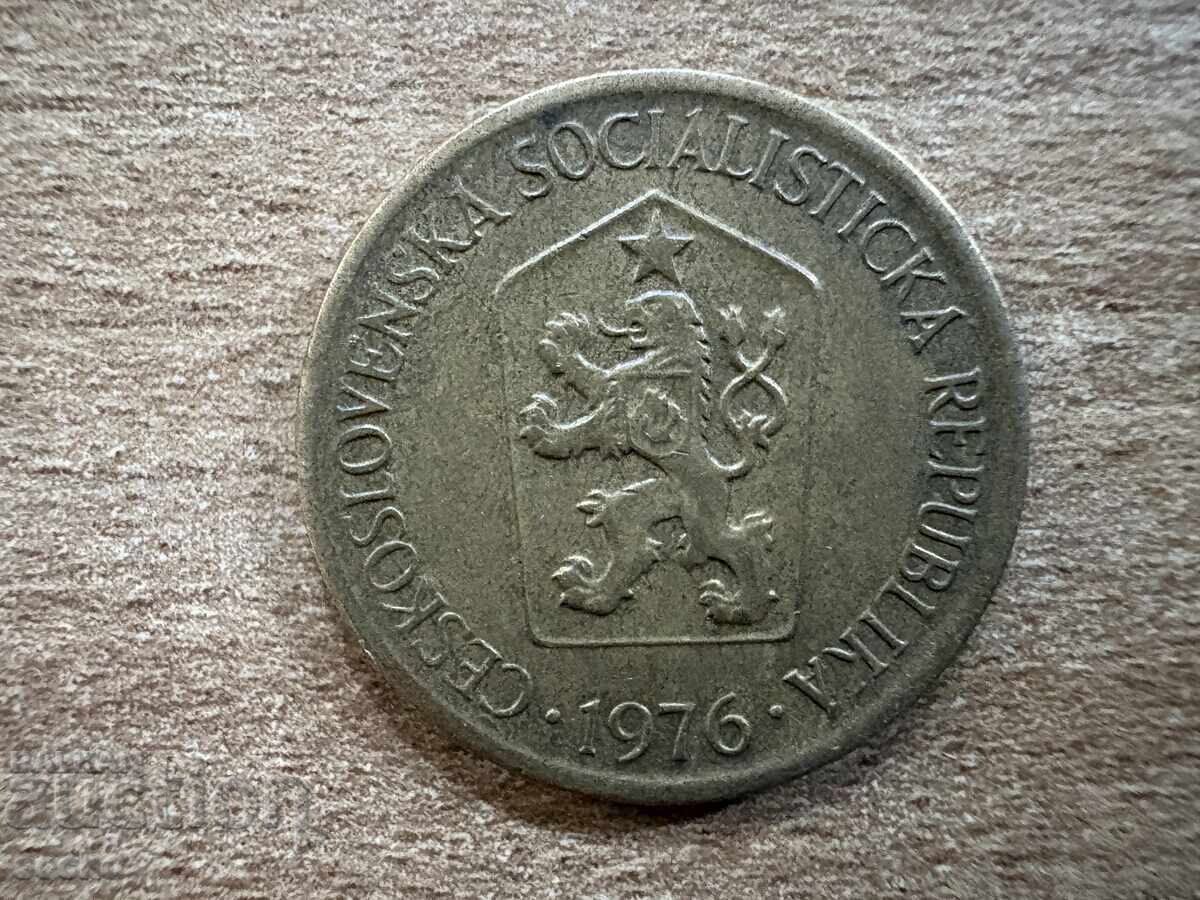 Czechoslovakia - 1 Koruna (1976) with price 0.20 BGN | € 0.10