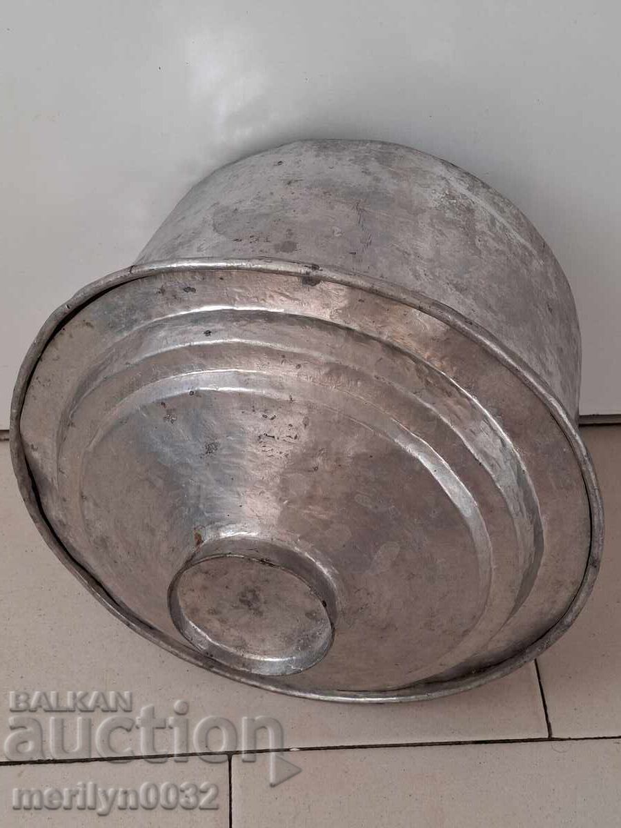 Copper pot with lid, copper container with price 121.00 BGN | € 61.87