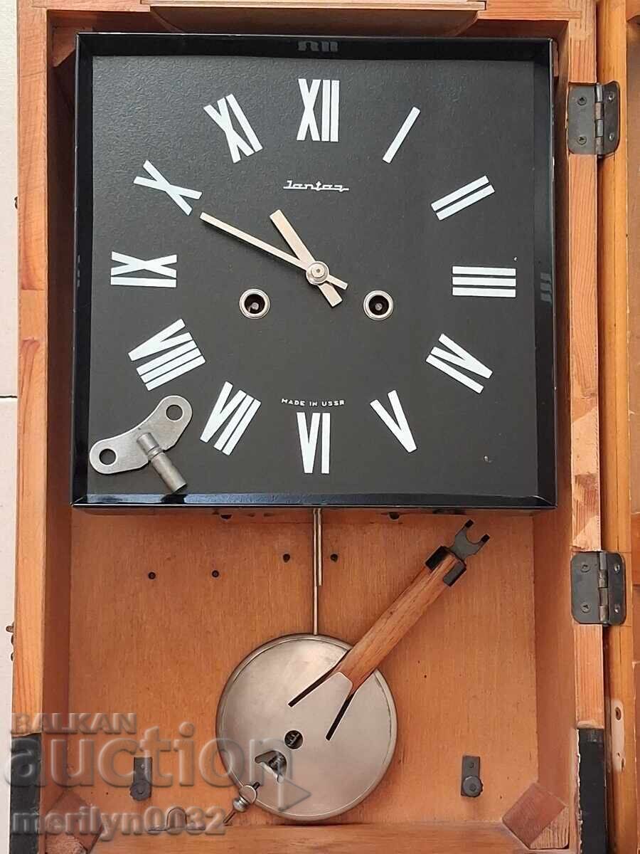 Auction  Wall clock "Yantar" USSR Works