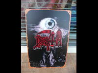 Placă metalică muzică Death metal greu death metal brutal