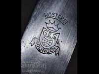 Cuțit de vânătoare german cu teacă, mâner din corn de cerb