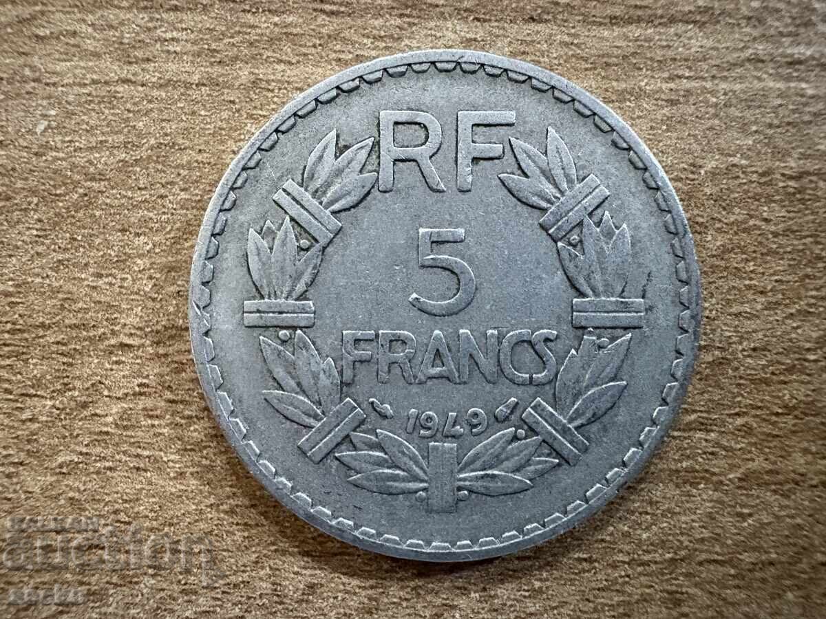 France - 5 Francs (1949)