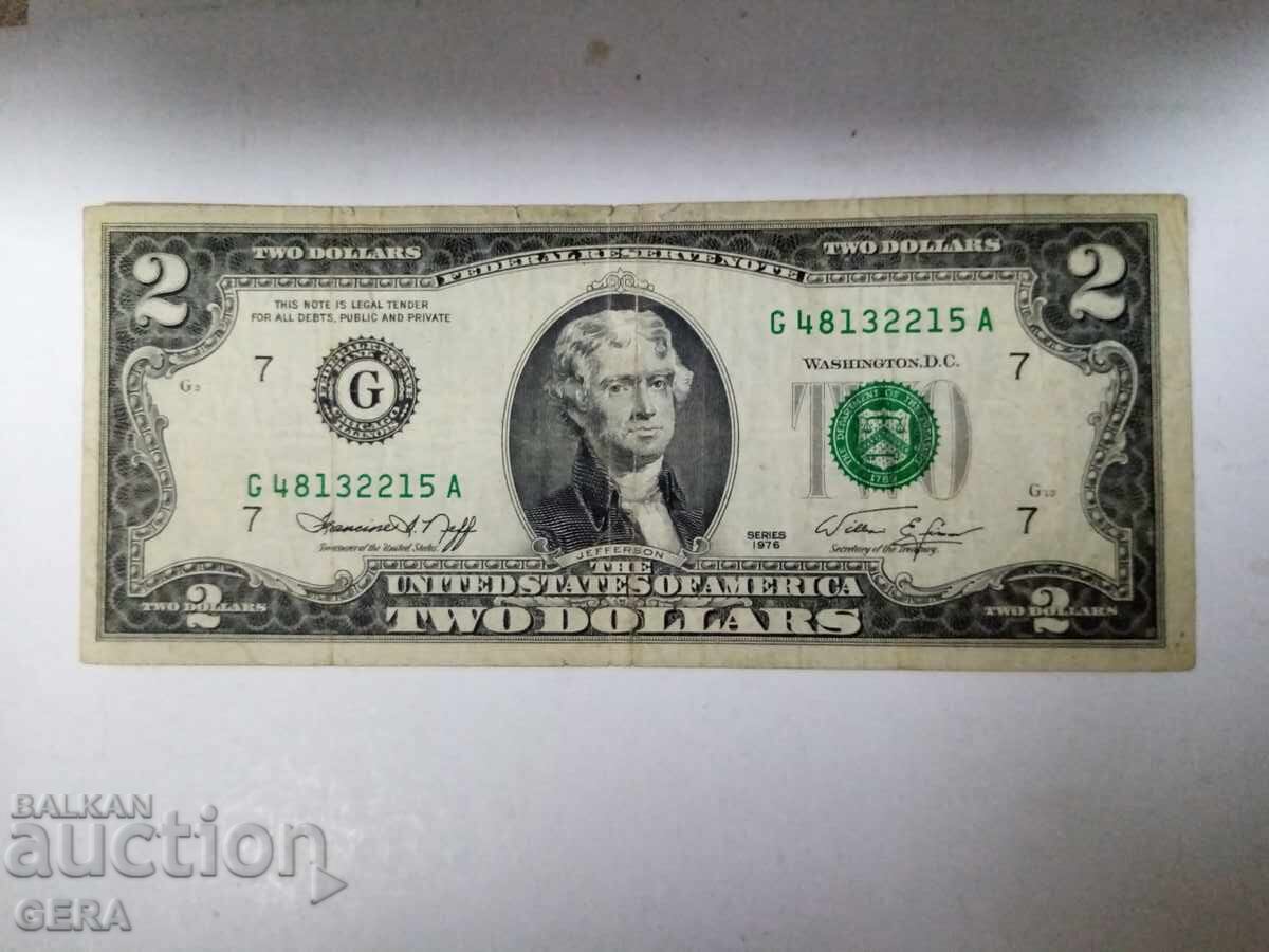 2 dollars