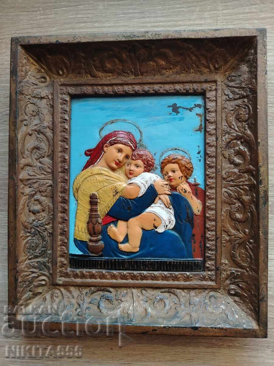 Beautiful metal icon