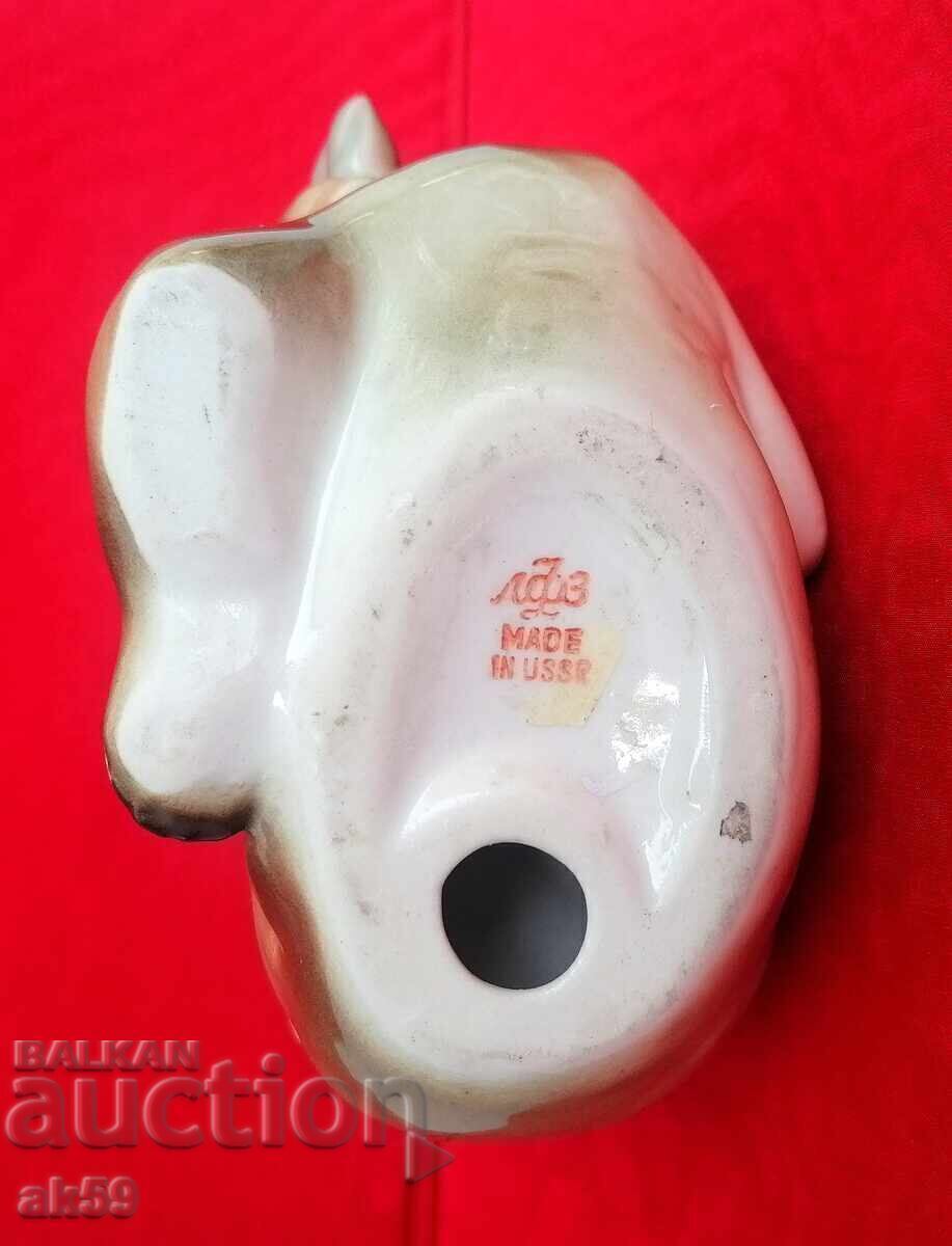 Delivery of Laughing Bear - Porcelain Figurine Delivery of Laughing Bear - Porcelain Figurine