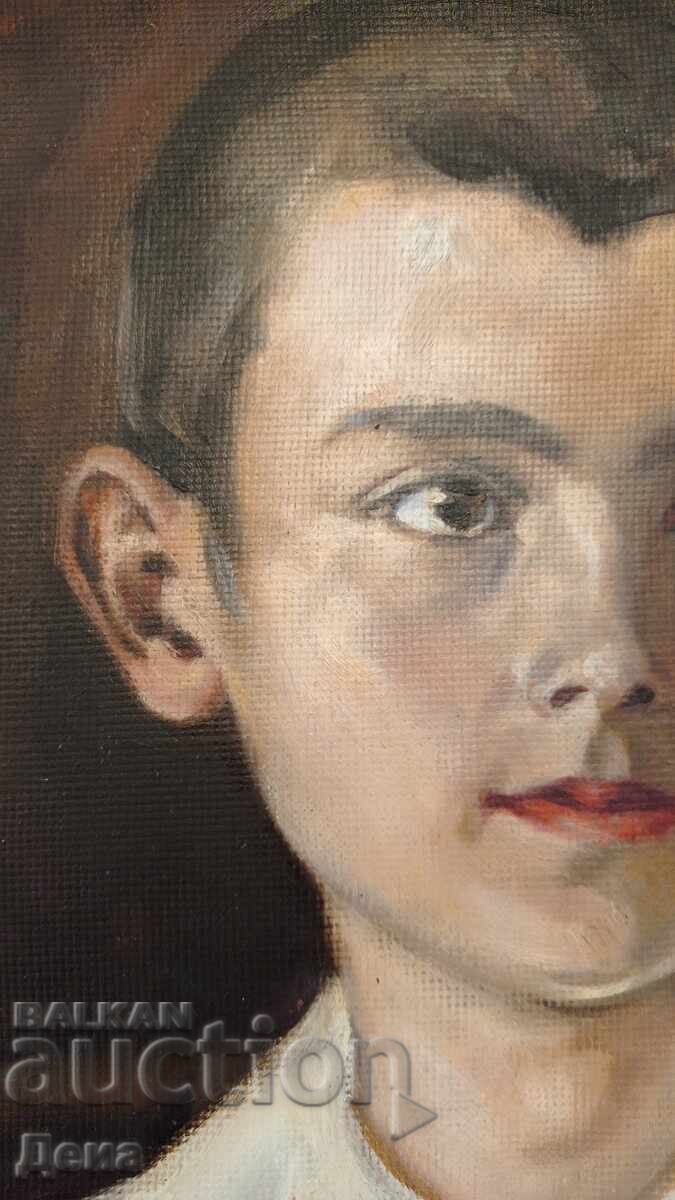 Д.Илиев детски портрет 1928г. - 7