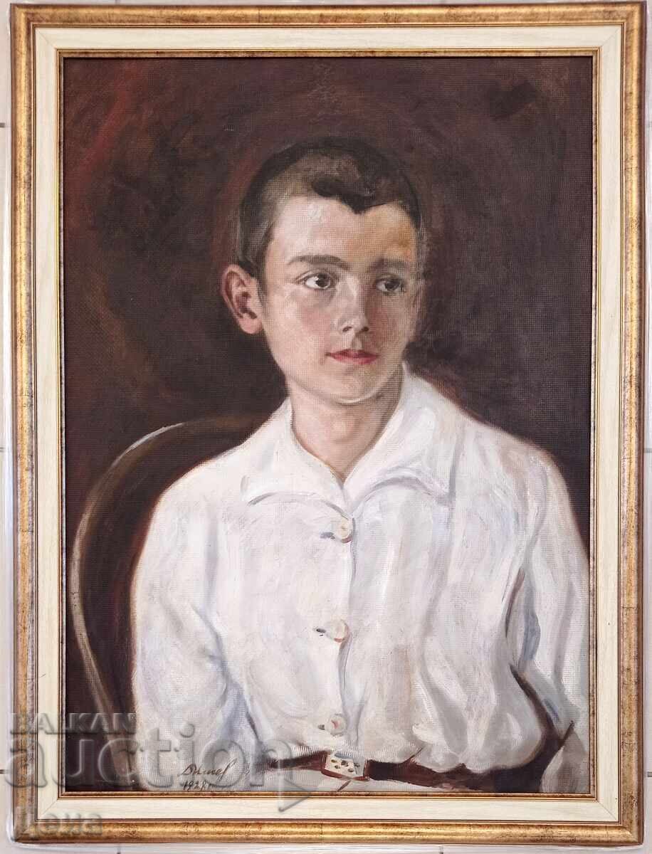 Δ. Ιλιεφ παιδικό πορτρέτο 1928