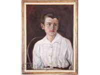 D. Iliev portret de copil 1928