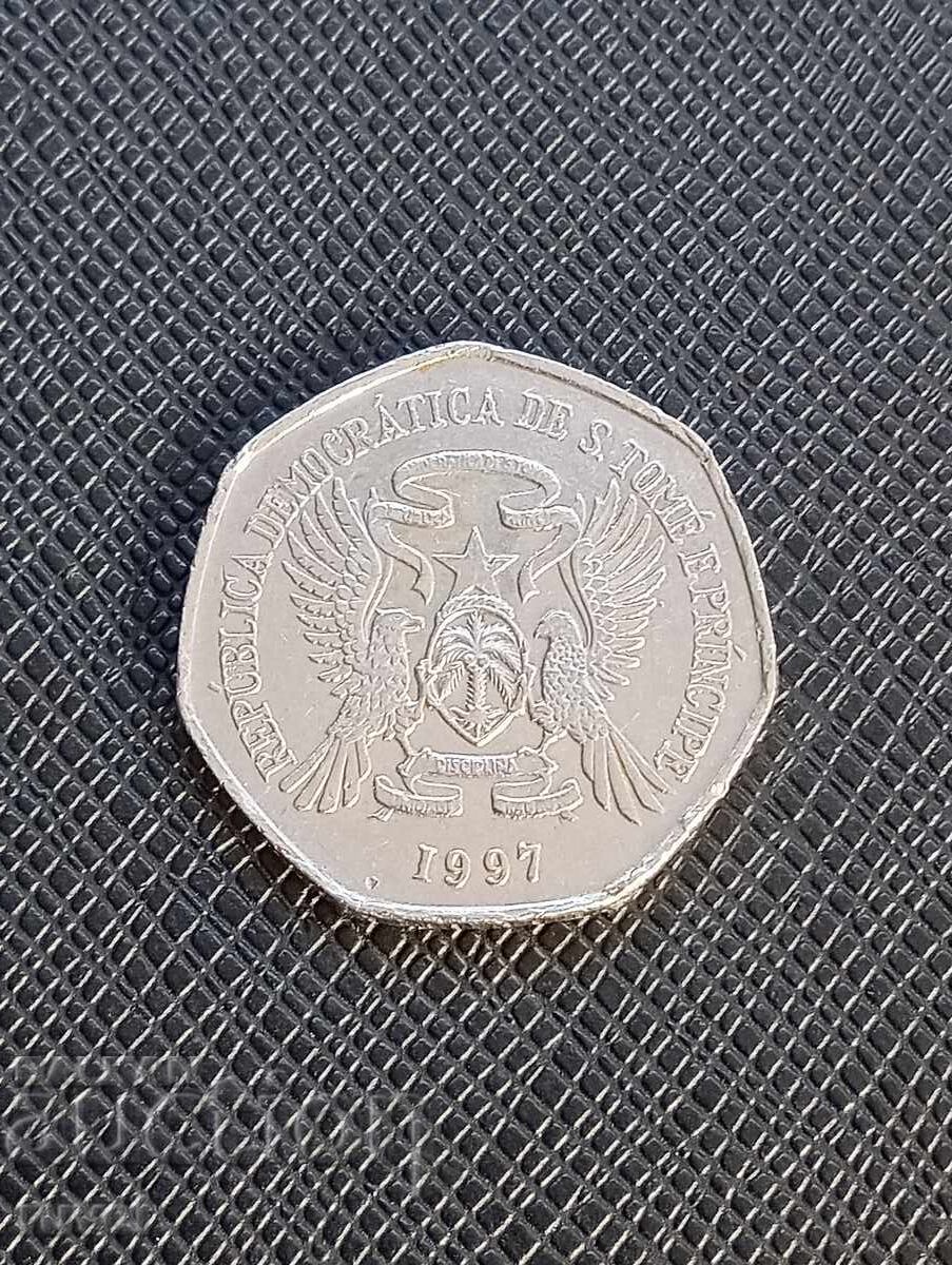 Σάο Τομέ και Πρίνσιπε 1000 ντόμπρας, 1997 με τιμή 2.70 BGN | € 1.38