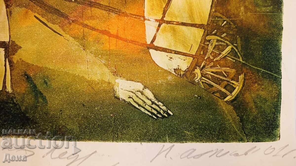 Grafică de Nikolai Atanasov, 2001 - 7 Grafică de Nikolai Atanasov, 2001 - 7