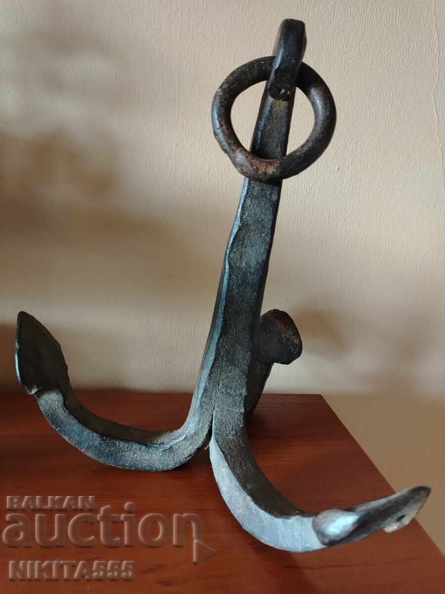 Small antique iron anchor Small antique iron anchor