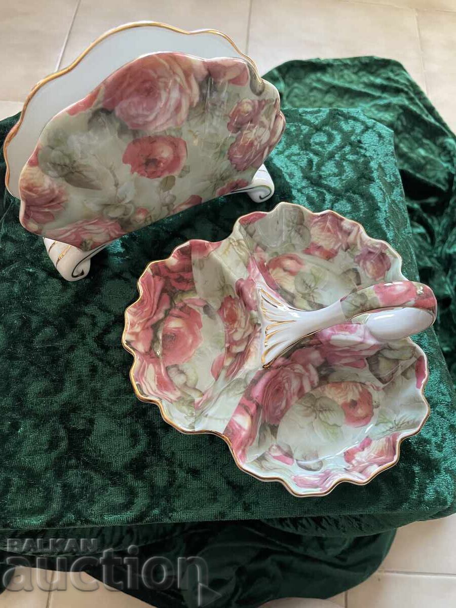 Limoges - solniță și șervetar