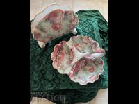 Лимож-солница и салфетник