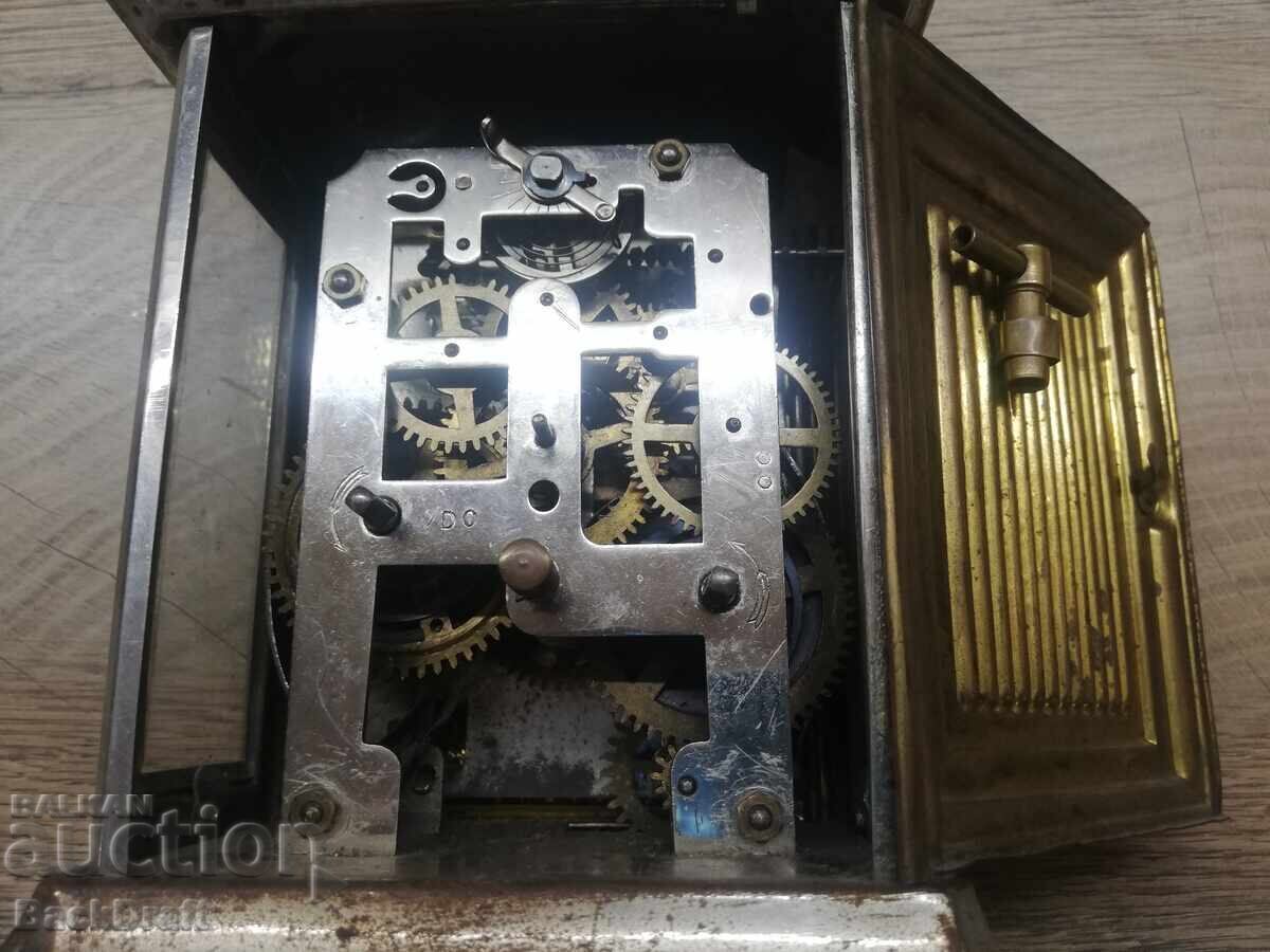 Delivery of German Table Carriage Clock, Lantern Alarm Clock KIENZLE