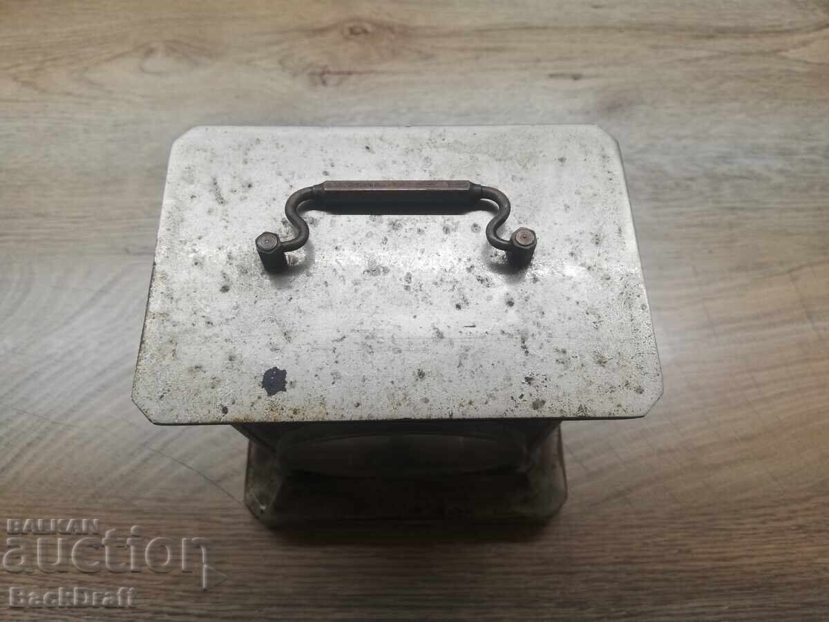 German Table Carriage Clock, Lantern Alarm Clock KIENZLE - 5