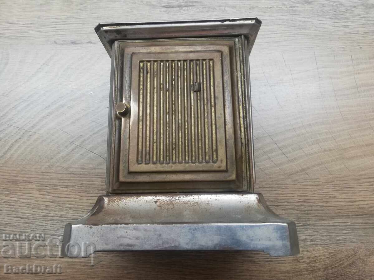 German Table Carriage Clock, Lantern Alarm Clock KIENZLE - 6