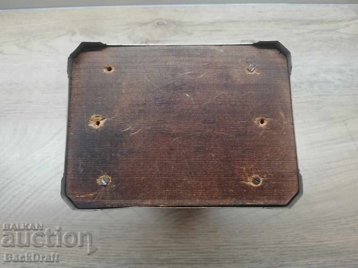 German Table Carriage Clock, Lantern Alarm Clock KIENZLE - 7