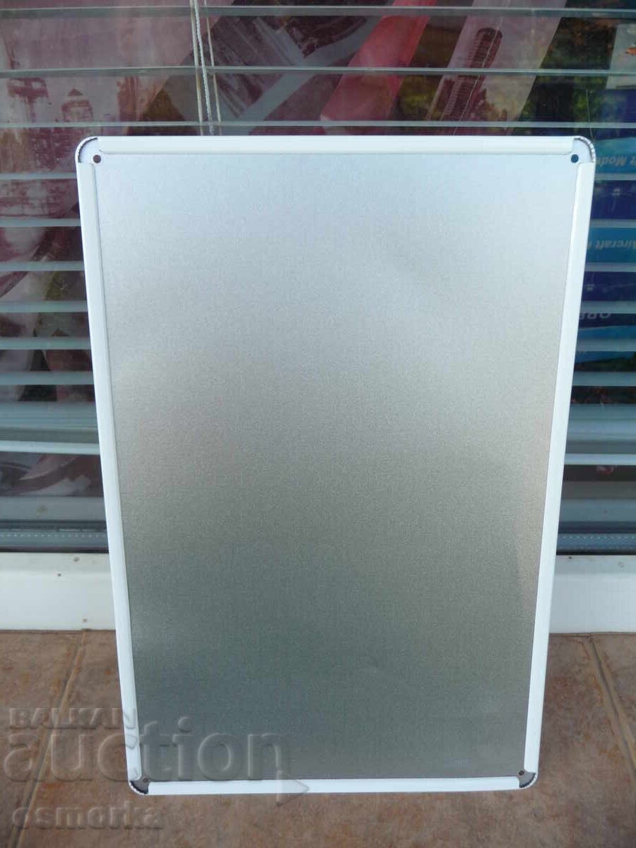 Δημοπρασία Μεταλλική πινακίδα Τρακτέρ John Deere Τίποτα δεν λειτουργεί σαν αυτά