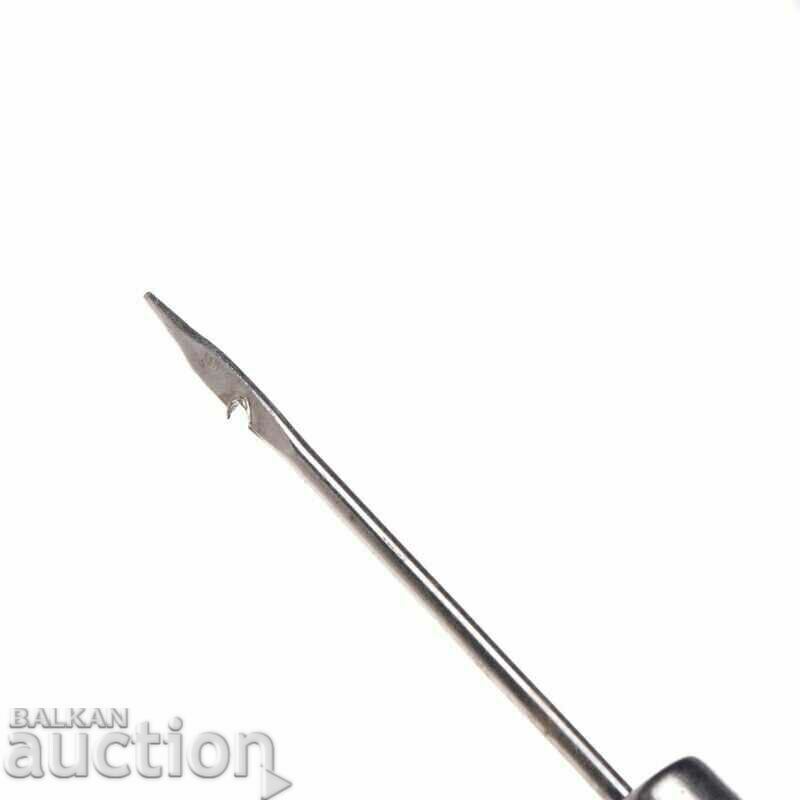 Un awl cu un cârlig pentru perforarea găurilor în cizmașul de pantofi din piele - 5