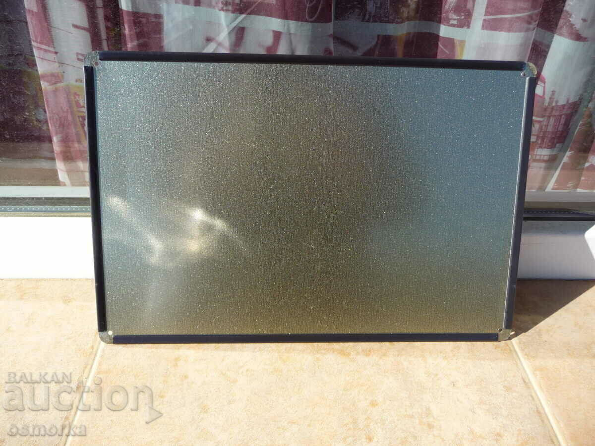 Auction  Metal plate inscription German shepherd 100m in 50 seconds dog