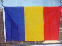 Νέο Σημαία της Ρουμανίας Βουκουρέστι Τρανσυλβανία Δράκουλας Δούναβης Βαλκάνια