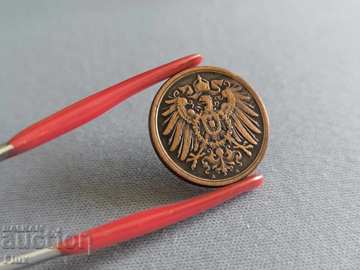 Райх монета - Германия - 2 пфенига | 1911г.; серия A с цена 4.65 лв. | € 2.38 Райх монета - Германия - 2 пфенига | 1911г.; серия A с цена 4.65 лв. | € 2.38