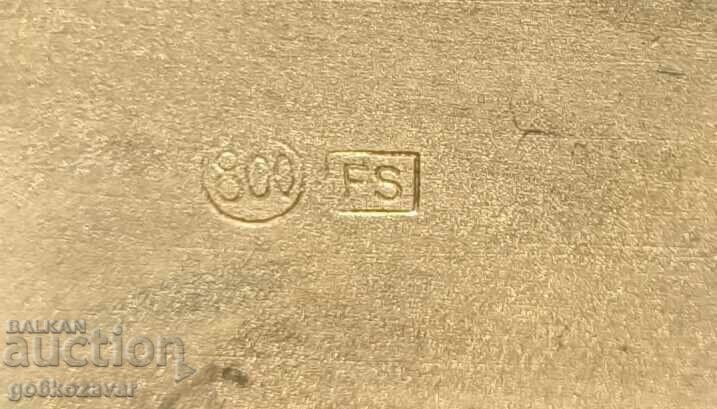 Delivery of Old Silver Snuff Box! Gilding!