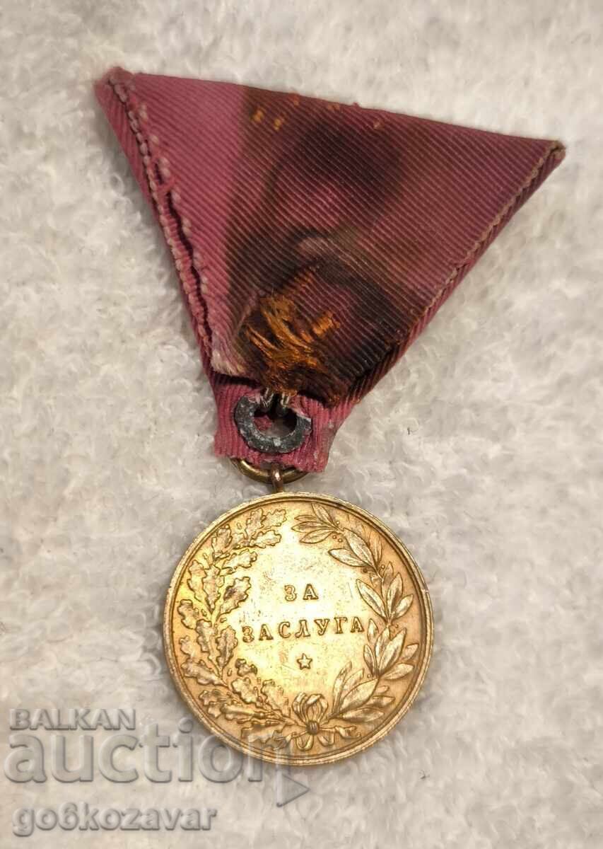 Delivery of Bulgarian Royal Medal Order "For Merit" Ferdinand Perfect