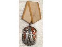 Σοβιετικό μετάλλιο ΑΣΗΜΙ σμάλτο στήθους Σήμα Τιμής ΕΣΣΔ