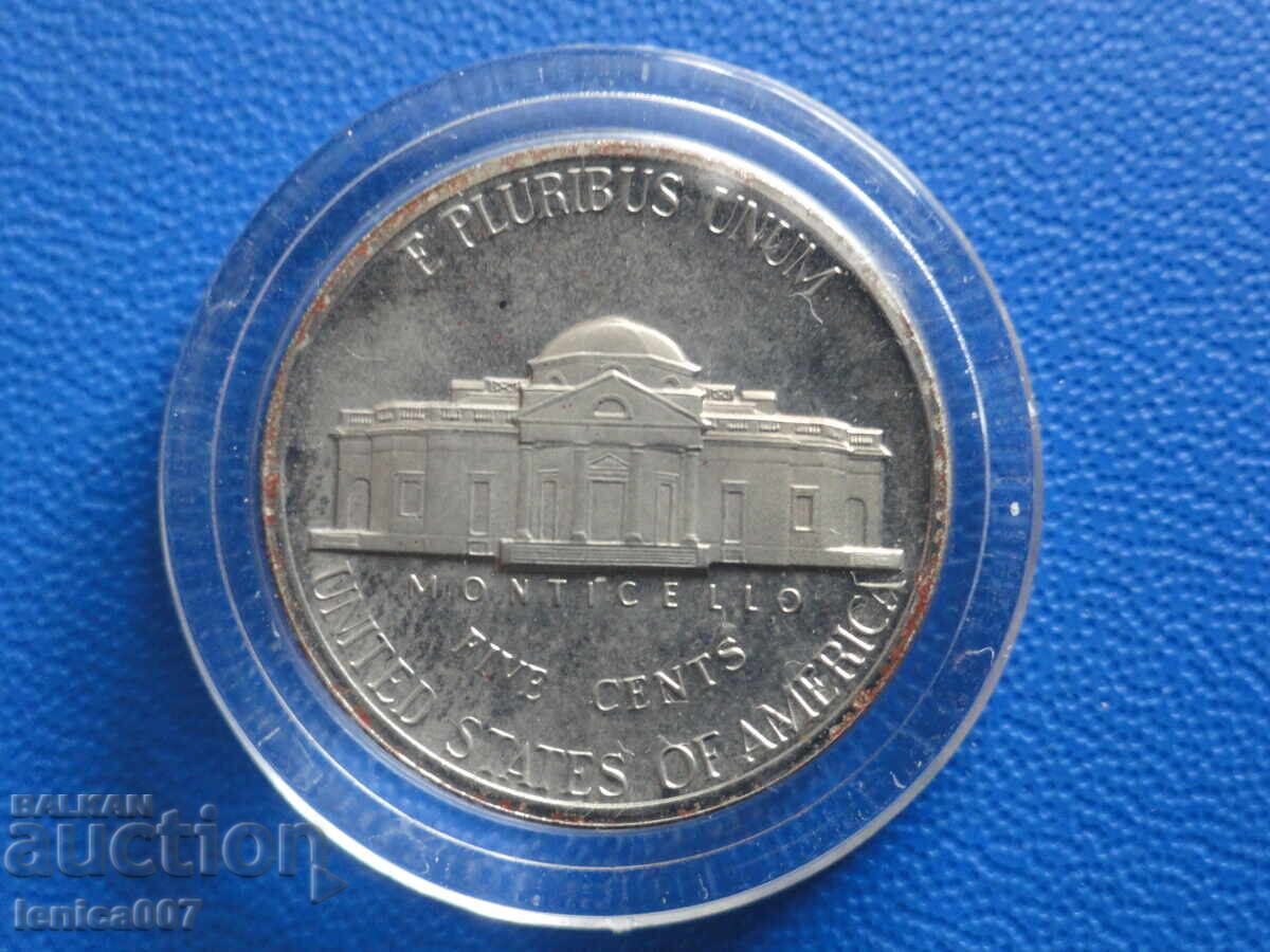 USA 1987 - 5 Cents (S) Proof with price 6.90 BGN | € 3.53 USA 1987 - 5 Cents (S) Proof with price 6.90 BGN | € 3.53