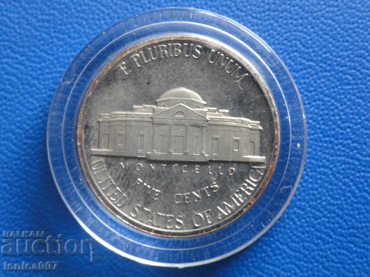 Delivery of USA 1987 - 5 Cents (S) Proof Delivery of USA 1987 - 5 Cents (S) Proof